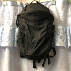 Used Lululemon Run All Day Black Backpack